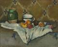 [Still Life with Jar, Cup, and Apples]