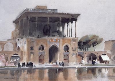 [Chamberlain - Ali Qapu Palace, Isfahan] 
