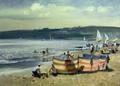 [Children on the Beach at Abersoch]