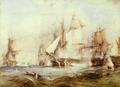 [The Battle of Trafalgar, The Victory Breaking The Line]