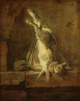 [Chardin - Dead Rabbit with Hunter's Bag] 