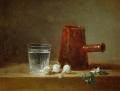 [Glass and Coffee Pot]