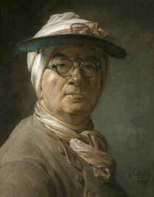 [Chardin - Self Portrait, 1775] 