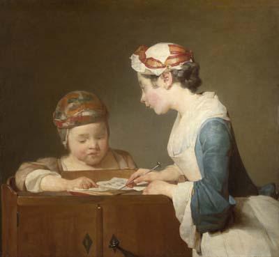[Chardin - The Young Schoolmistress] 