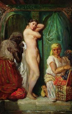 [Chasseriau - The Bath in the Harem] 