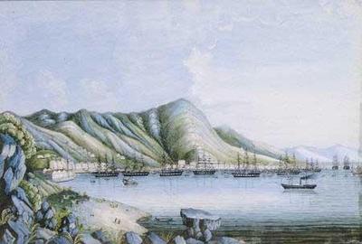 [Chinese School - View of Hong Kong] 