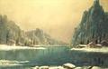[Skaters on a Lake]