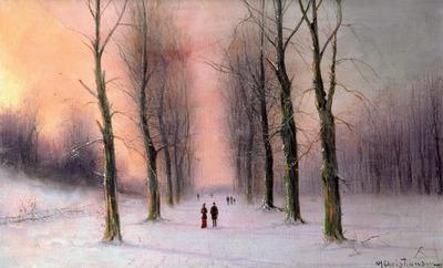 [Christiansen - Snow Scene, Wanstead Park] 