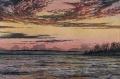 [Sunset over the Ice]