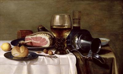 [Claesz - Still Life with Ham] 