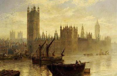 [Claude Moore - Westminster from The Thames] 