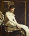 [Portrait of the Artist's Wife Marian Huxley in her Wedding Dress]
