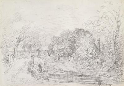[Constable - A Bridge near Salisbury Court] 