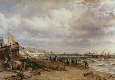 [Constable - Marine Parade and Old Chain Pier, Brighton] 