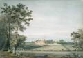 [Dedham, the Old Lecture House seen across Long Meadow from Black Brook]