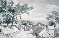 [The Entrance to the Village of Edensor]