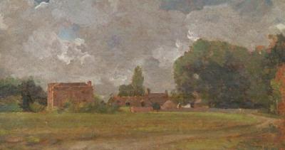 [Constable - Golding Constable's House, East Bergholt: The Artist's Birthplace] 