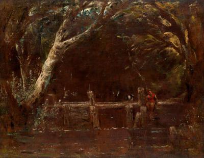 [Constable - Landscape, The Lock] 