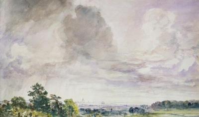 [Constable - London from Hampstead Heath] 