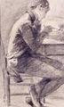 [Portrait of an Artist Sketching]