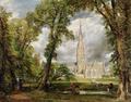 [Salisbury Cathedral from the Bishop's Ground]