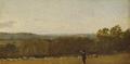 [A Shepherd in a Landscape looking across Dedham Vale towards Langham]