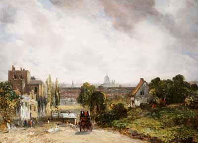 [Constable - View of the City of London] 