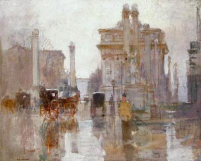 [Cornoyer - After The Rain, Dewey Arch, Madison Square Park, New York] 