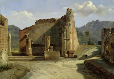 [Corot - The Forum of Pompeii] 