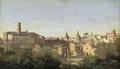 [The Forum seen from the Farnese Gardens, Rome]