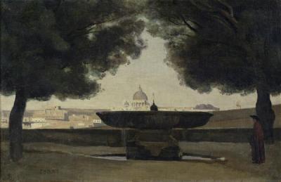 [Corot - The Fountain of the French Academy in Rome] 