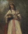 [Gypsy Girl With Mandolin]