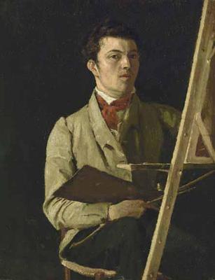 [Corot - Self Portrait at the Easel] 