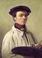[Self Portrait with Palette in Hand]