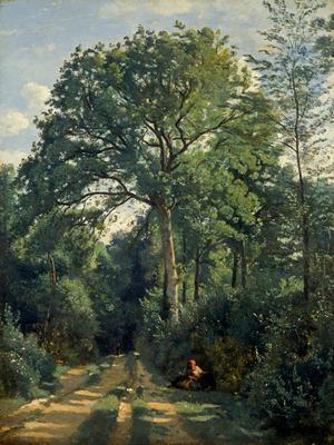 [Corot - Ville d'Avray, Entrance to the Wood] 