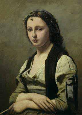 [Corot - The Woman with the Pearl] 
