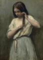 [Young Girl at her Toilet]
