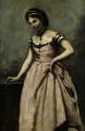 [Young Woman in Pink Dress]