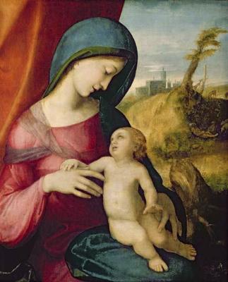 [Correggio - Madonna and Child, 1512-14] 