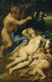 [Venus and Cupid with a Satyr]