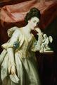 [Portrait of a Lady with a Statuette of Cupid]