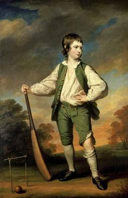 [Cotes - The Young Cricketer, Portrait of Lewis Cage] 
