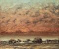[The Black Rocks at Trouville]