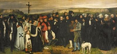 [Courbet - Burial at Ornans] 