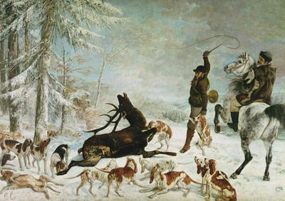 [Courbet - The Death of the Deer] 