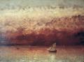 [Lake Leman with Setting Sun]