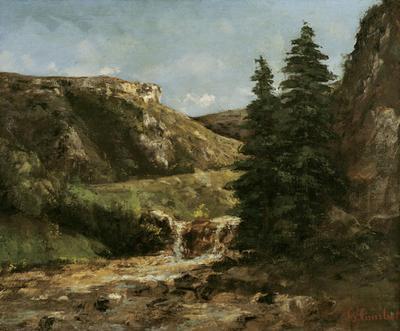 [Courbet - Landscape near Ornans] 