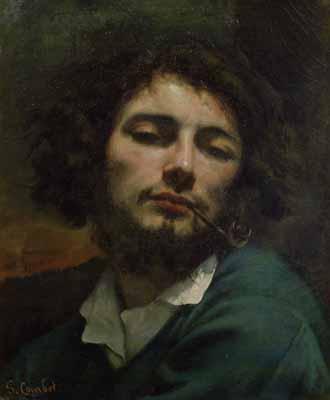 [Courbet - Self Portrait with a Pipe] 
