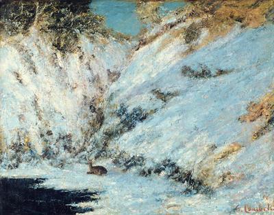 [Courbet - Snowy Landscape] 