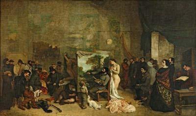 [Courbet - Studio of the Painter] 